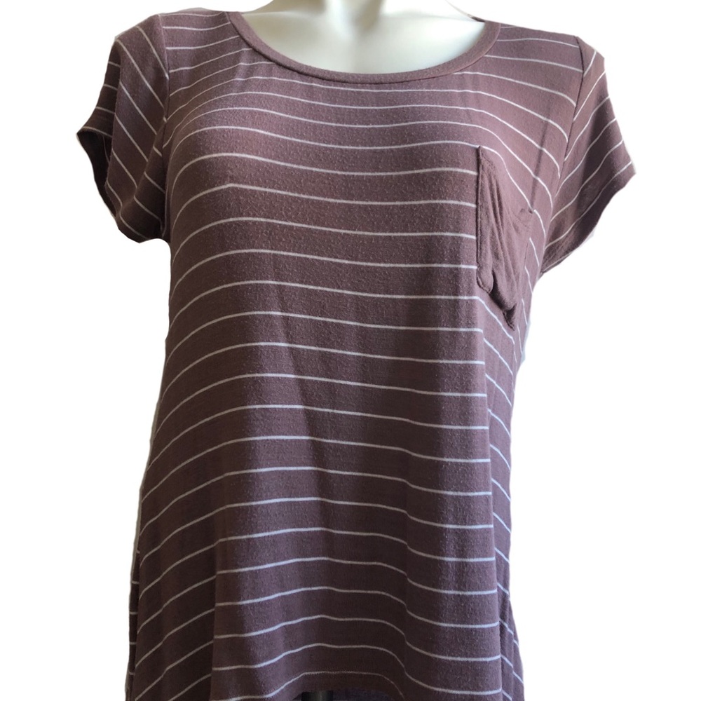 Purple High Low Top